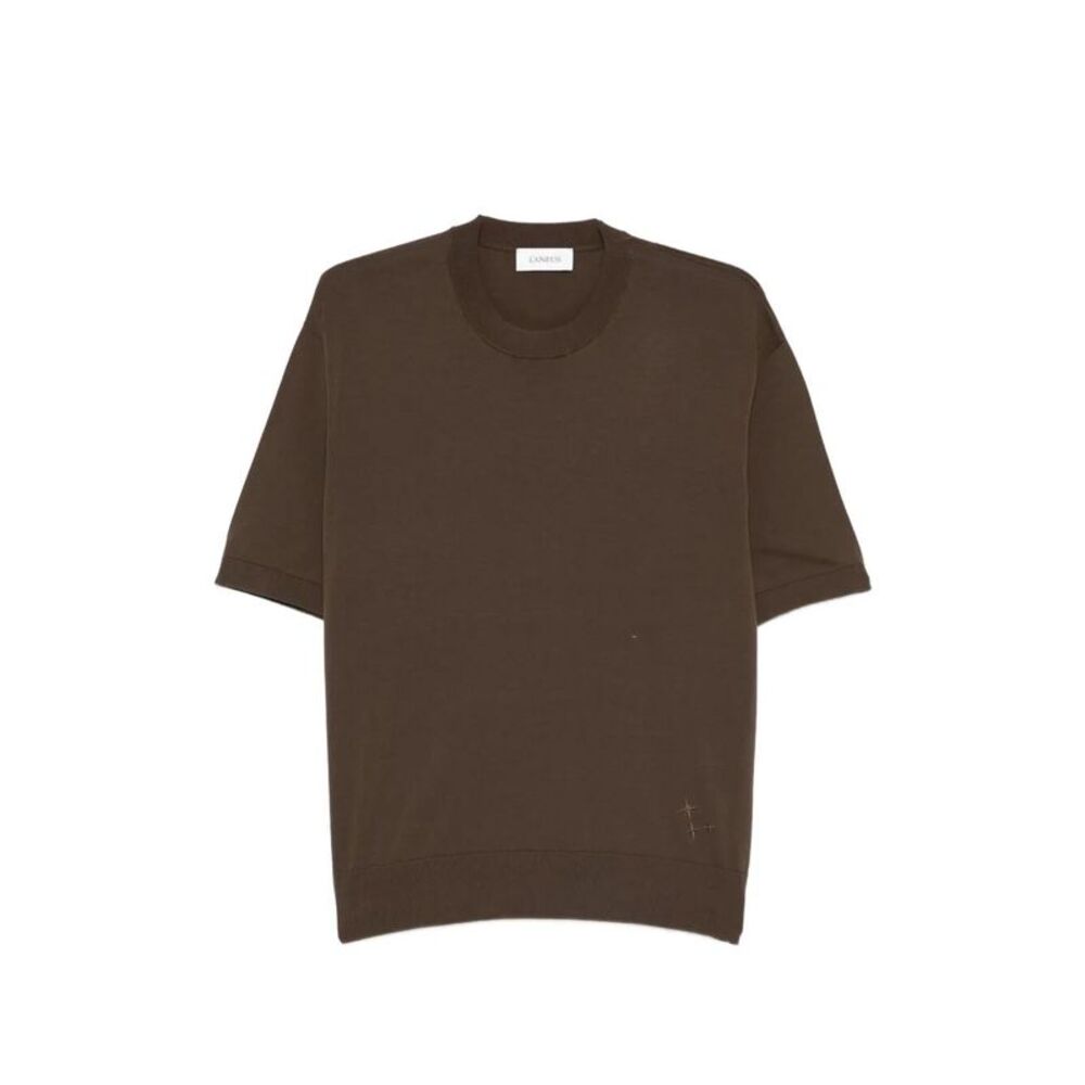 Laneus Men Knitted T-Shirt Man